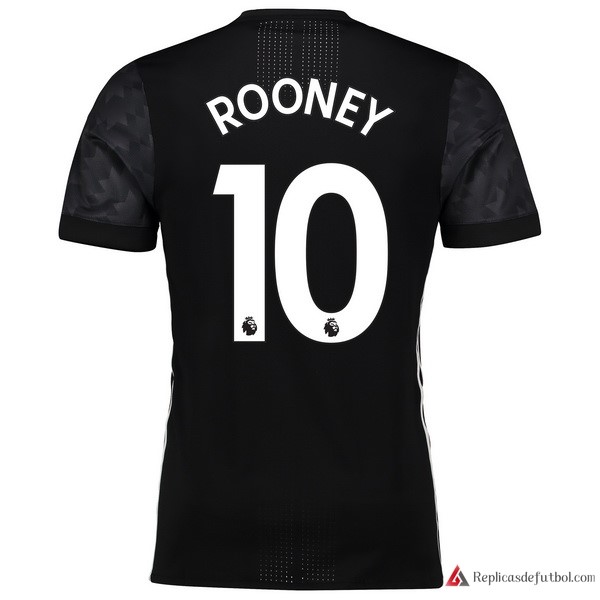 Camiseta Manchester United Segunda equipación Rooney 2017-2018